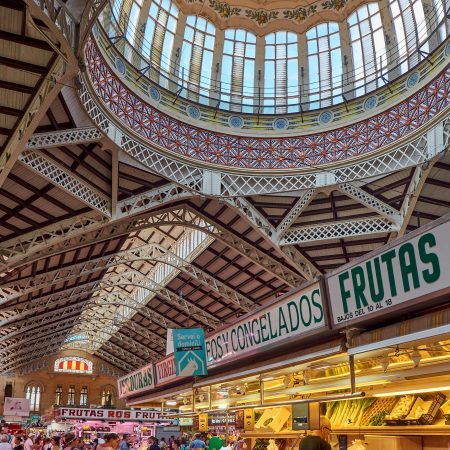 Mercado Central, dé overdekte markt in Valencia 