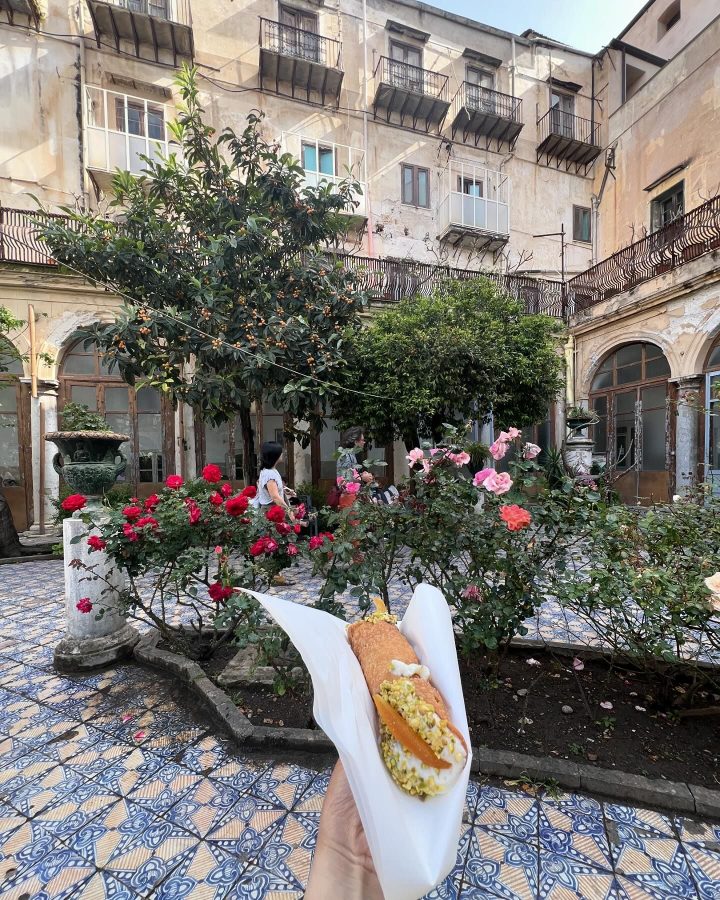 Segreti del Chiostro Palermo cannoli