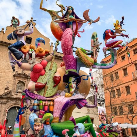 Het Fallas Festival in Valencia