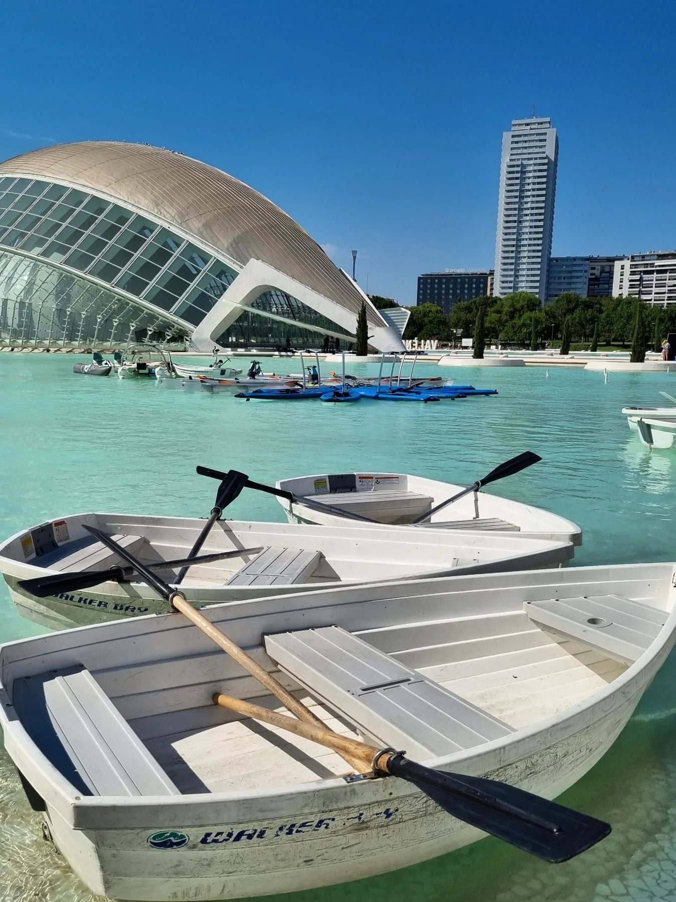 bootje varen hemisferic valencia