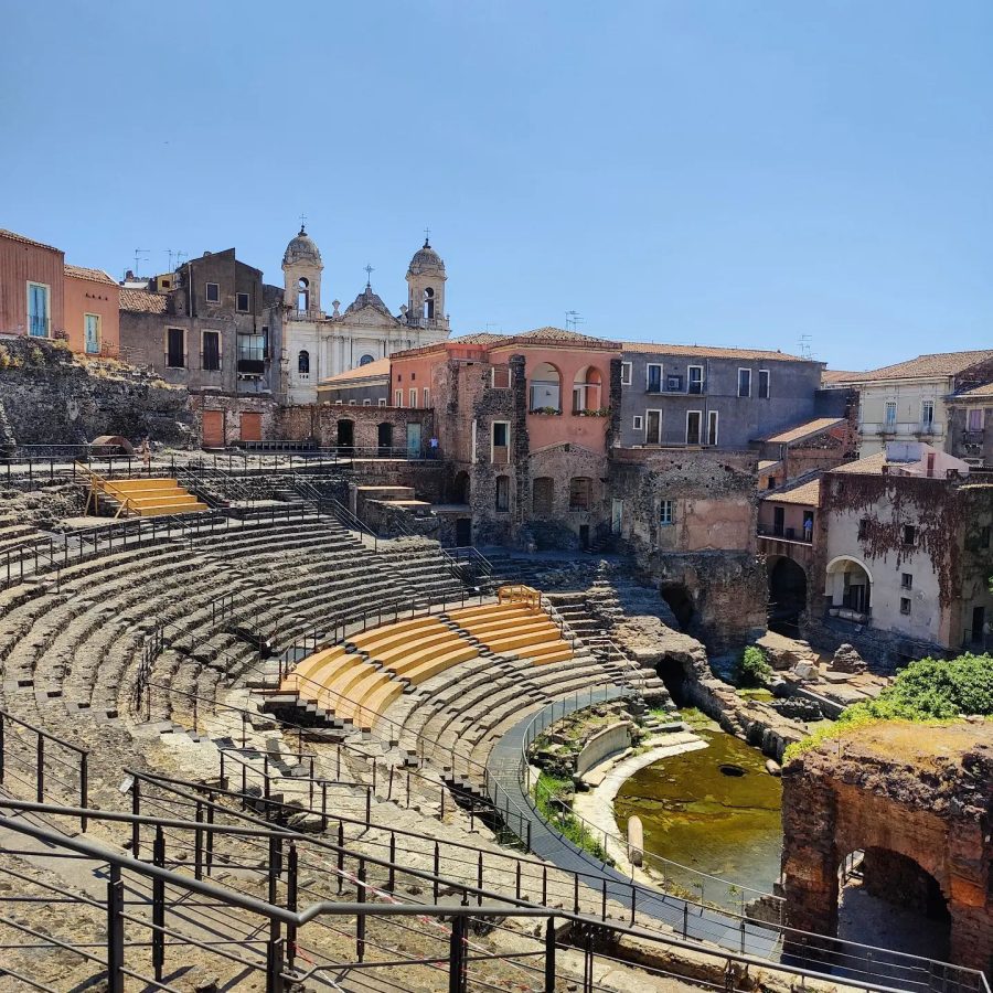 Teatro Greco catania bezienswaardigheden sicilie