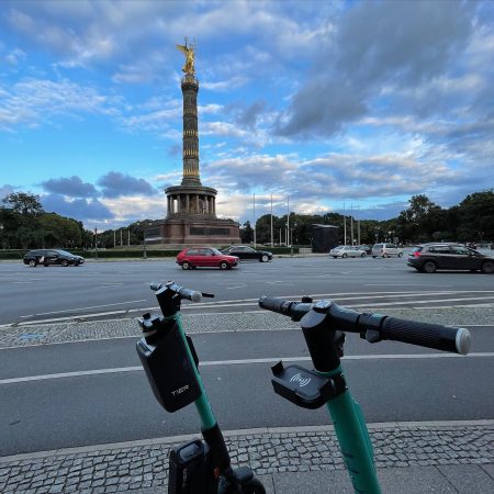 Elektrische stepjes in Berlijn