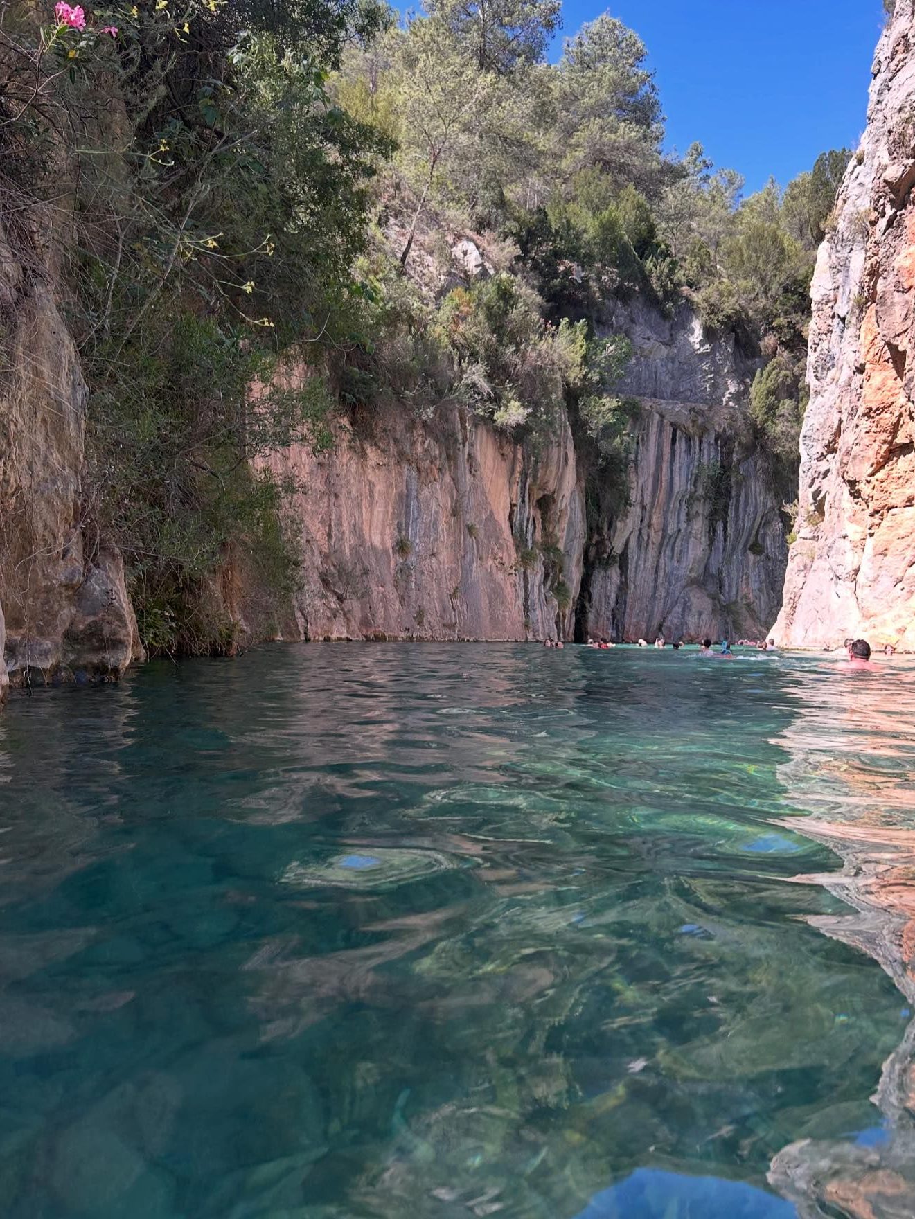 fuente de los Baños natuurlijke baden bij valencia