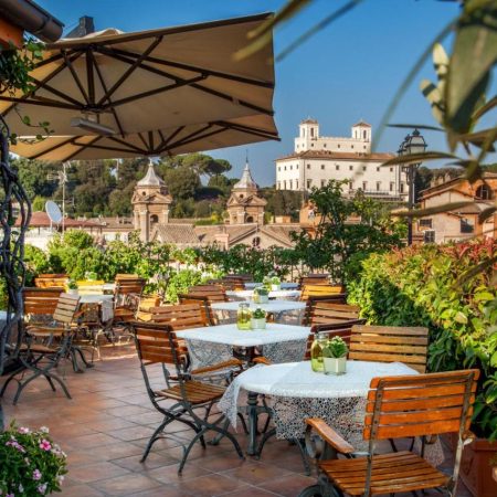 Boetiekhotel met dakterras in rome