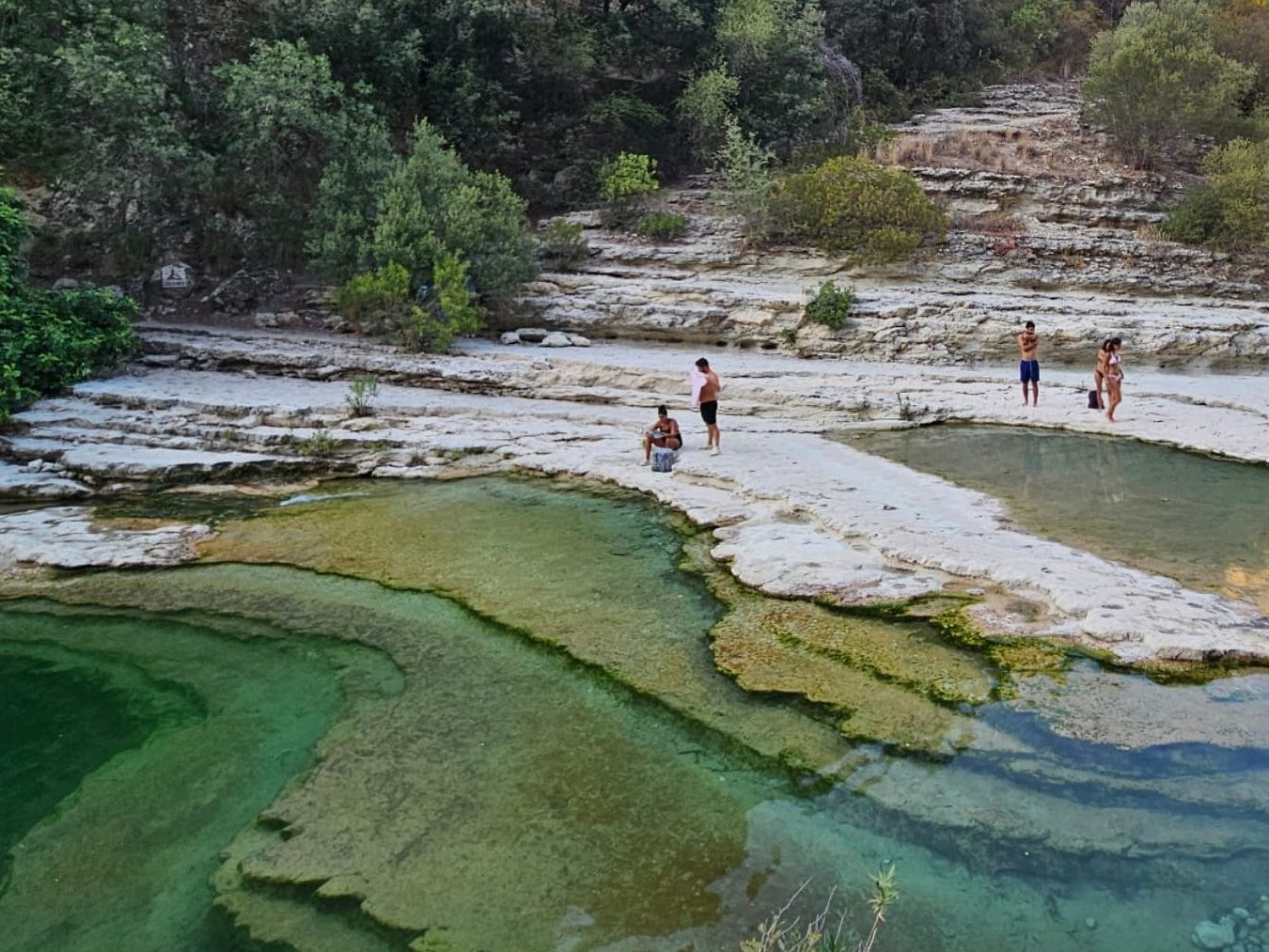 Cavagrande del Cassibile Hike zwemmen in natuurlijke meertjes