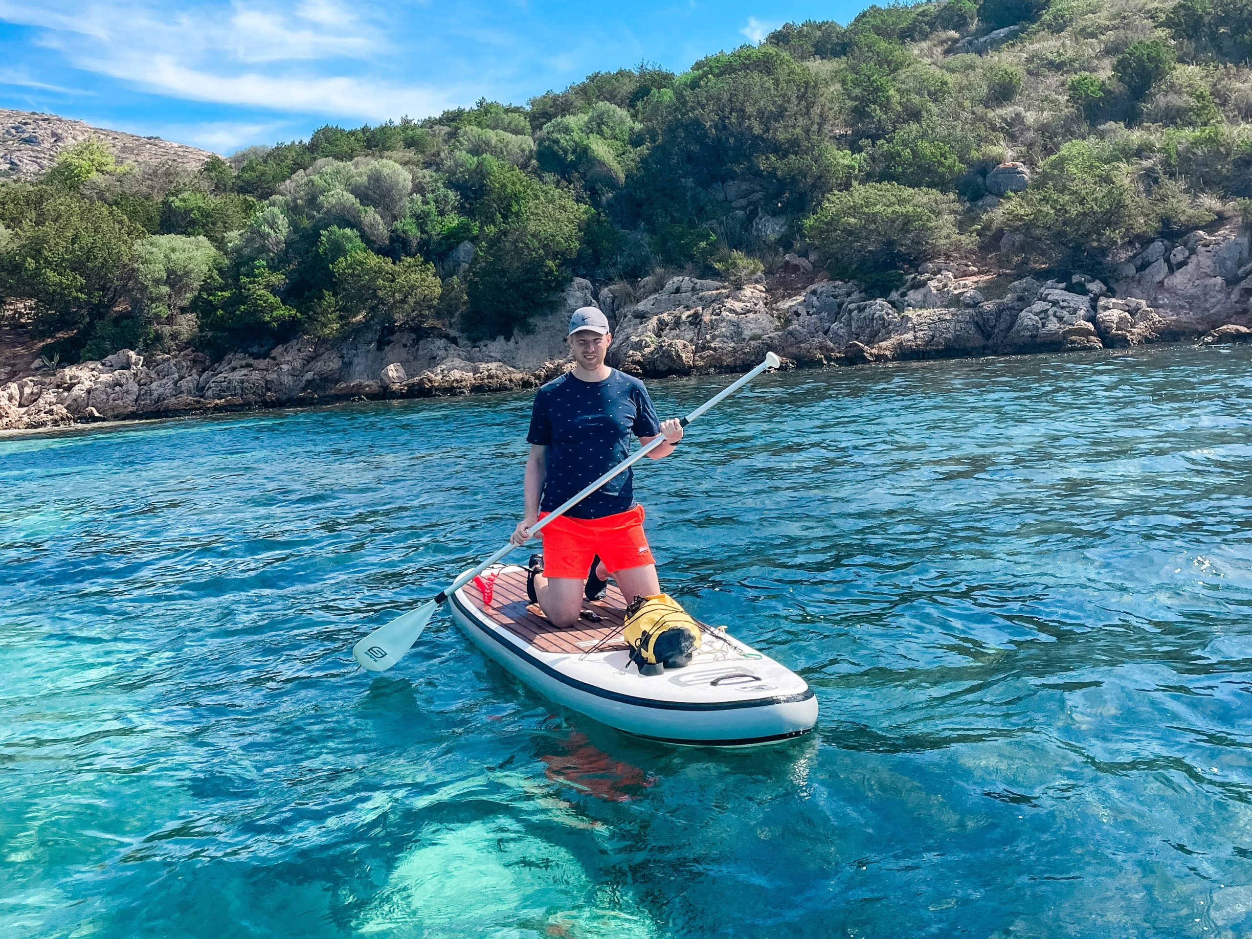 supen met dolfijnen op sardinië