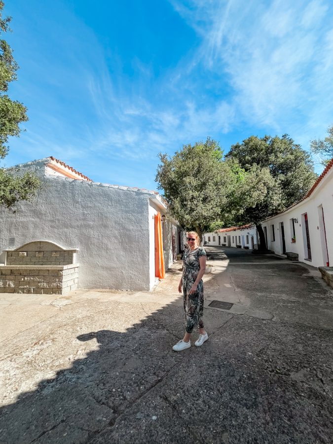 sanctuarium in het binnenland van sardinië