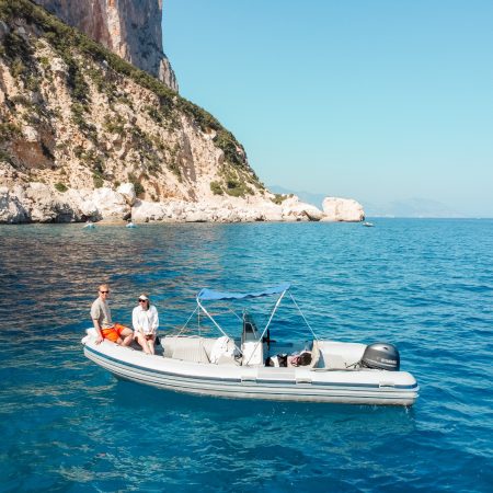 Boot huren op Sardinië in Cala Gonone + snorkelen