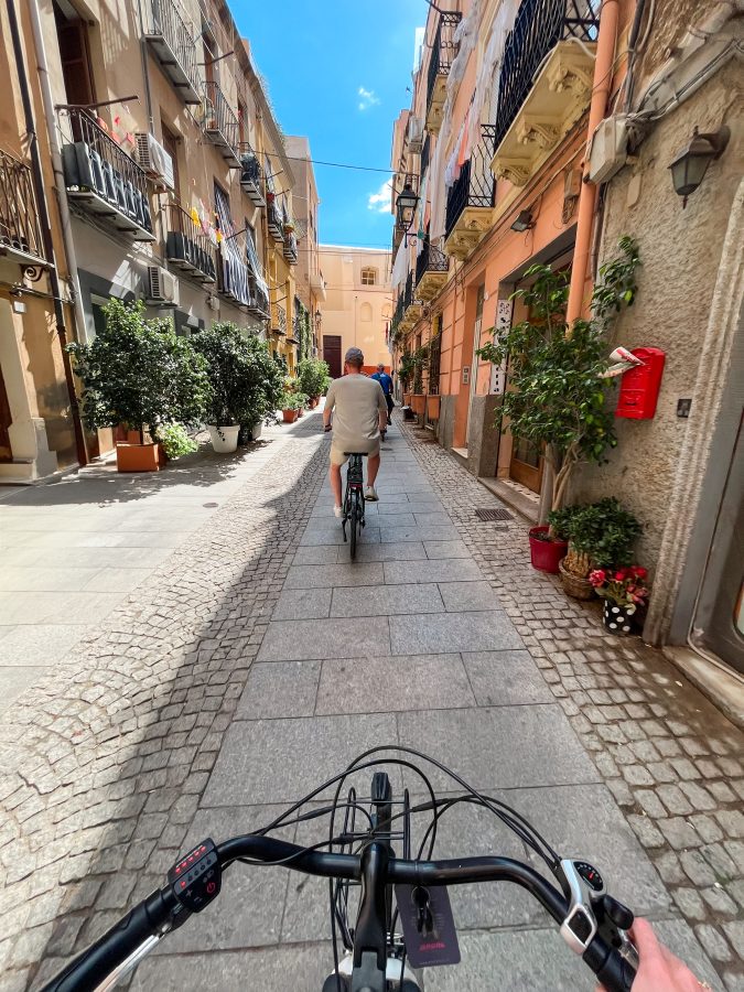 Fietstour in sardinie cagliari