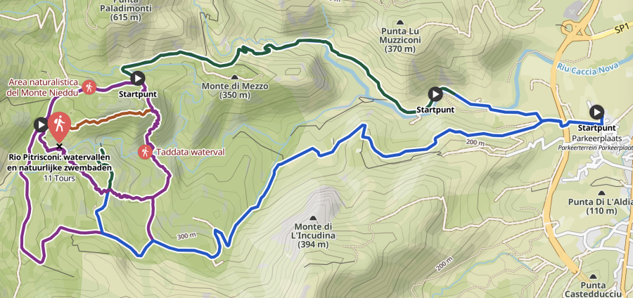 route hike olbia