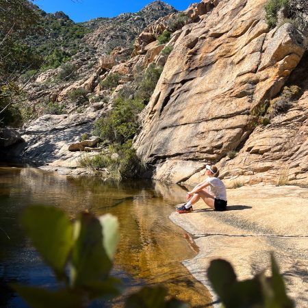 Hike in de buurt van Olbia naar natural pools