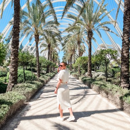 De bijzondere tuin l'Umbracle in Valencia