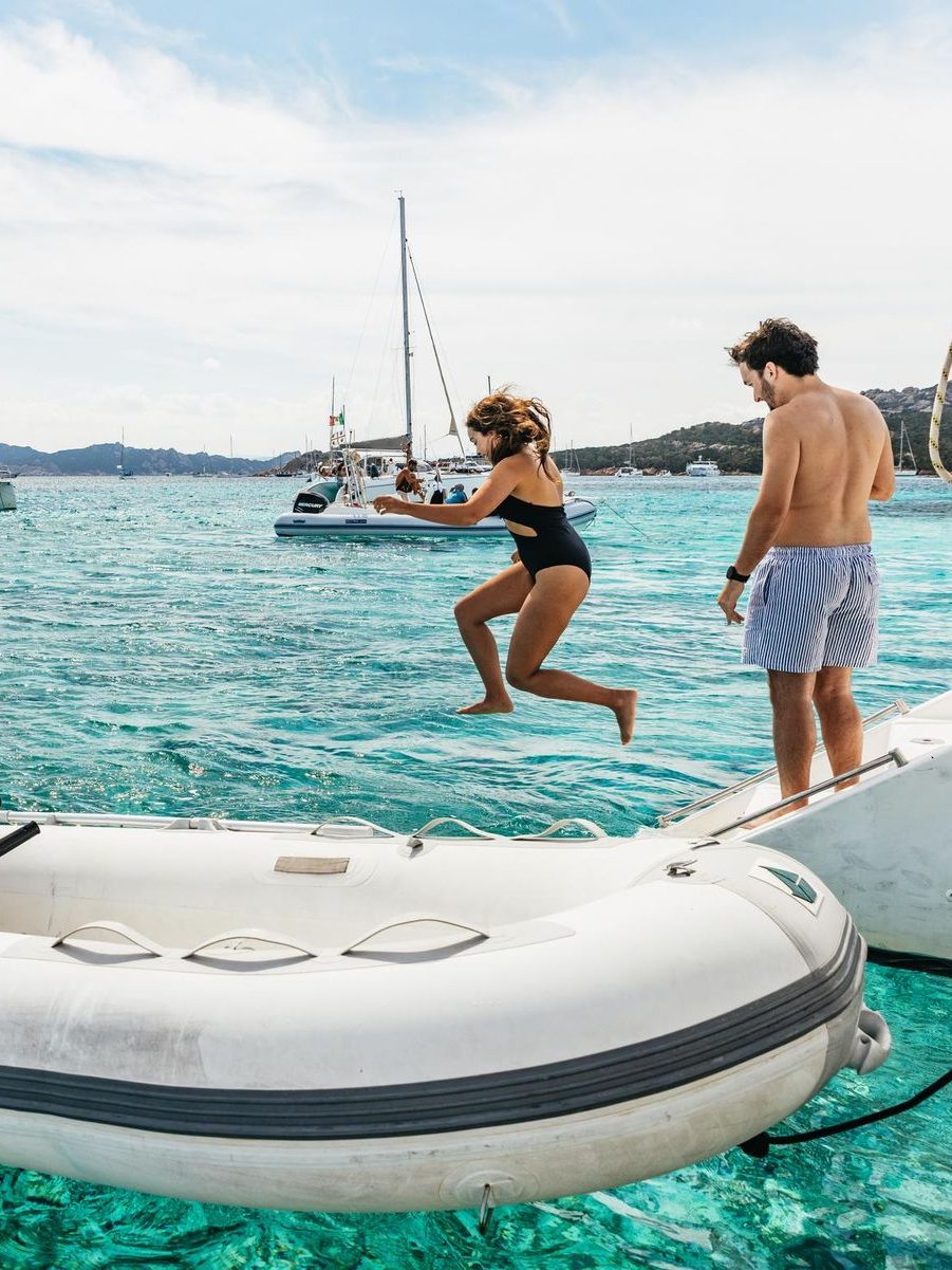 catamaran boottocht naar de maddalena eilanden sardinie