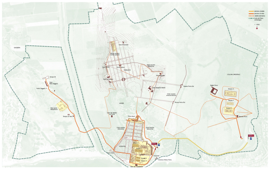 Plattegrond Selinunte