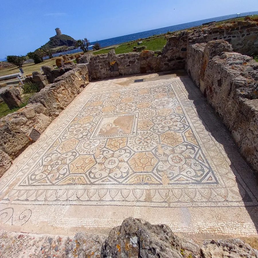 archeologische park Nora sardinie