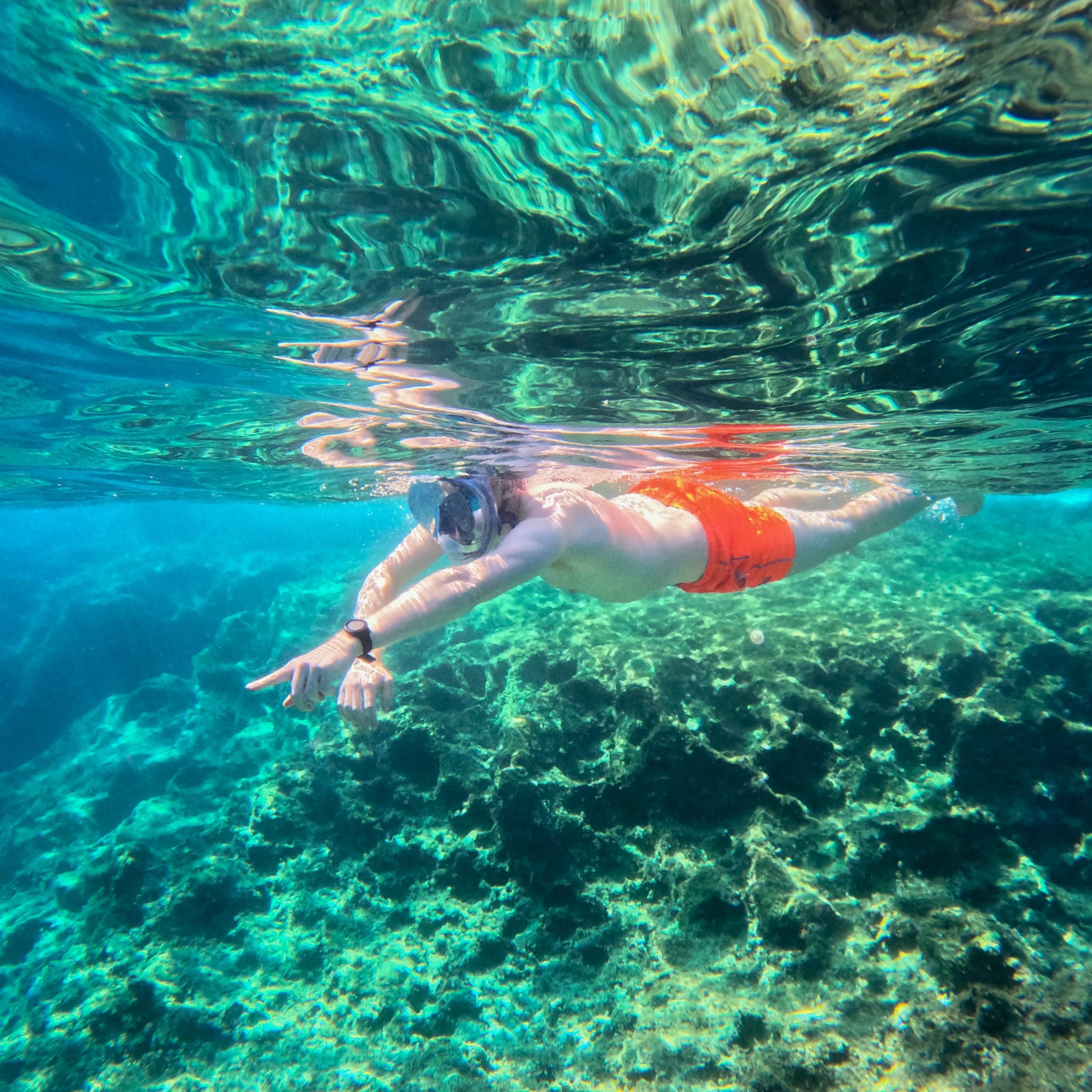 snorkelen bij cagliari