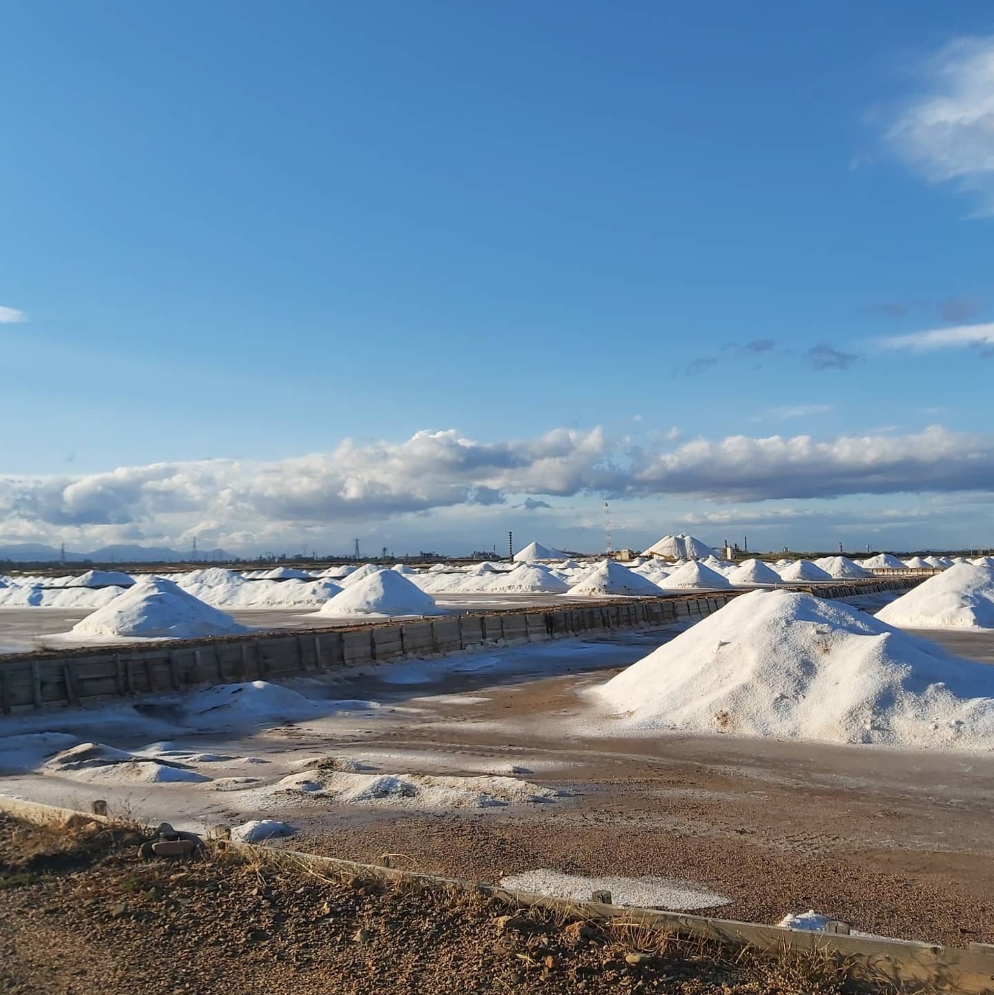 zoutvlaktes sardinië Saline Conti Vecchi cagliari